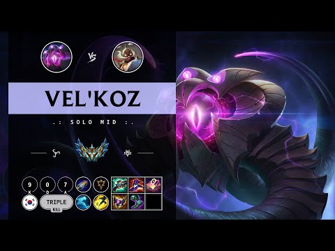 Vel'Koz Mid vs Corki - KR Challenger Patch 14.11