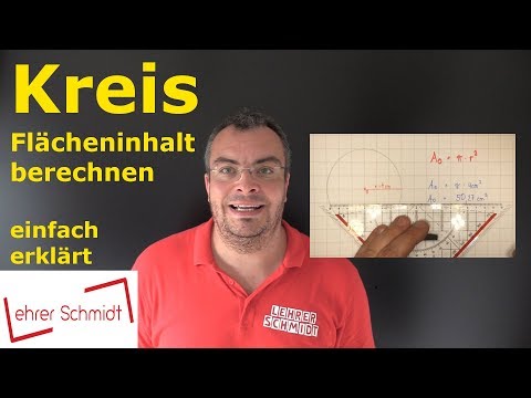 Circle - Calculate Area | Mathematics - Simply Explained! | Lehrerschmidt