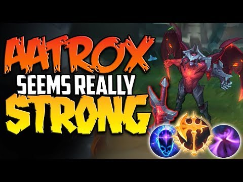 NEW AATROX SEEMS REALLY STRONG | LOTS OF LATE GAME POTENTIAL | AATROX vs Kled TOP PBE S8 GAMEPLAY