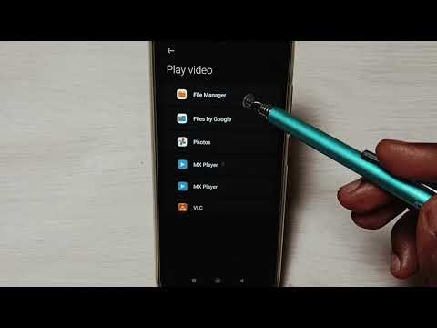 Redmi : How to Change Default Video Player App