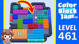 Solution du Niveau 461 de Color Block Jam