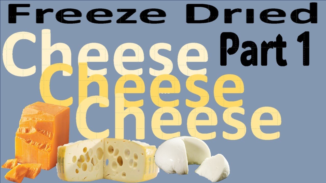 Freeze Dried Cheese Part 1