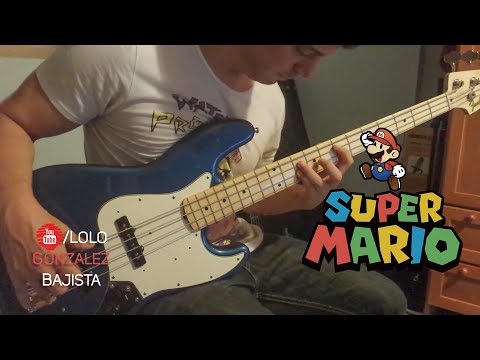 Super Mario Bros on Bass (Davie504). Lolo Gonzalez Bajista