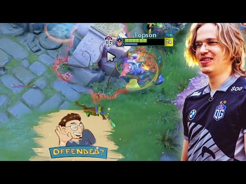 WAIT! Topson pulled an illegal move 😳