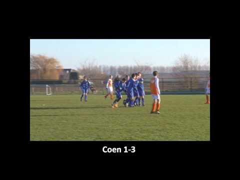 SSV65 D1 wint oefenwedstrijd van Patrijzen D1