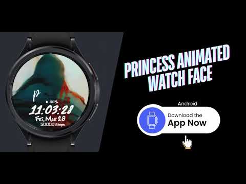 Princess Animated Watch Face