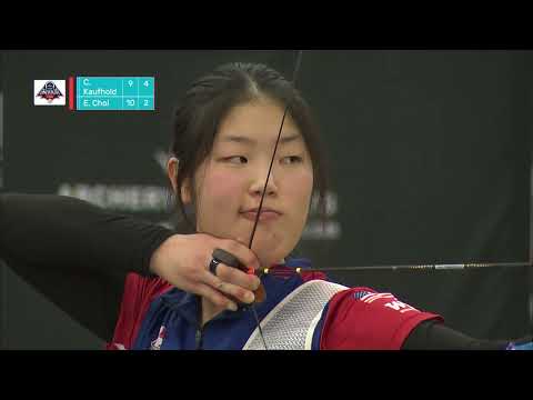 2022 USA Archery Indoor Nationals Final - Recurve Women: Choi vs. Kaufhold