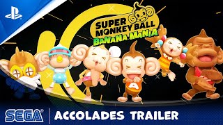 PlayStation Super Monkey Ball Banana Mania - Accolades Trailer | PS5, PS4 anuncio