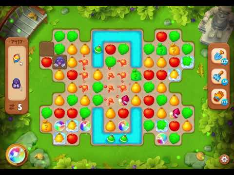 GardenScapes Level 7417 no boosters