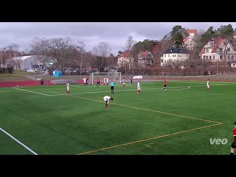 Mål mot Karlberg i träningsmatch