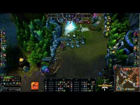 [LOL] SK-Gaming vs TeamSolomid map 2 quarter final- Corsair Vengeance Cup