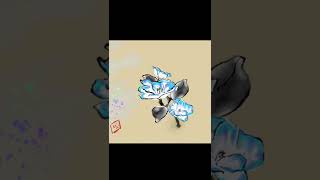 「花」blenderグリースペンシル作品 #Grease Pencil #Shorts