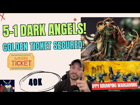 “Dark Angels Are AMAZING – My 5-1 Major Run” Warhammer 40k!