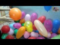 The Balloons Popping Show For LEARNING COLORS Children S Educational Balloons Room