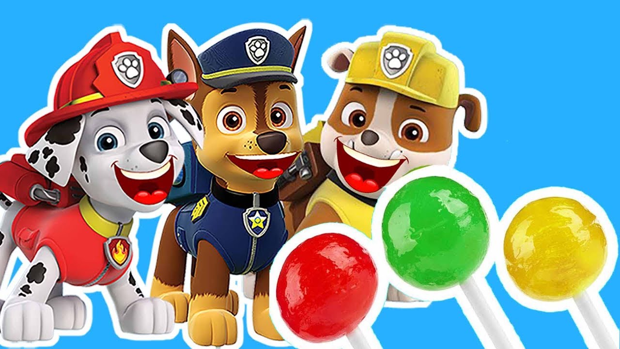 Paw Patrol : la Pat'Patrouille PAW Patrol Brasil Chase skye marshall Zuma sweet candy
