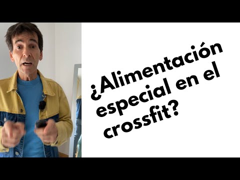 Alimentación en crossfit.