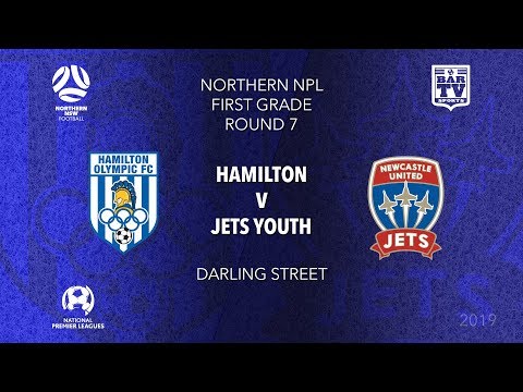 2019 NPL Northern NSW u20s and 1st Grade - Round 7 - Hamilton Olympic v Newcastle Jets Youth