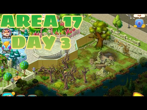 Gardenscapes Area 17 Day 3