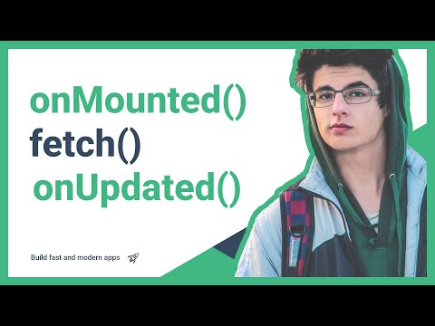 Vue js - Ep. 11 Lifecycle hooks & making API calls