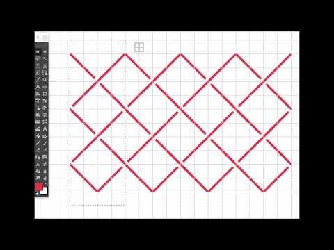 Grid diagram for knot (example)