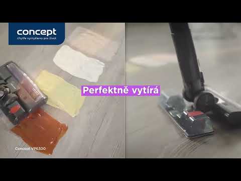 Concept VP6300 - Tyčový vysavač 5v1 ULTIMATE COMPLETE PRO 500W/25,9V 2500 mAh černá