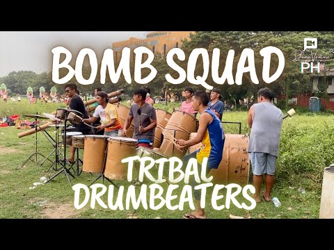 Bomb Squad Tribal Drumbeats in Dumaguete City, Philippines