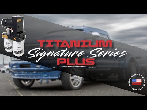 FASS Titanium Signature Series PLUS 100G Fuel System for GMC/Chevrolet 2001–2010 Duramax 6.6L