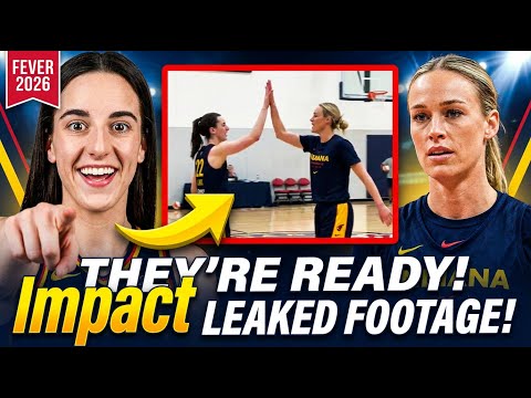 Caitlin Clark & Sophie Cunningham CONFIRM Chemistry in Fever’s 2026 Run — Practice FOOTAGE LEAK!