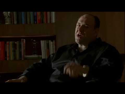 Sopranos - Tony's session with Melfi following AJ's suicide attempt