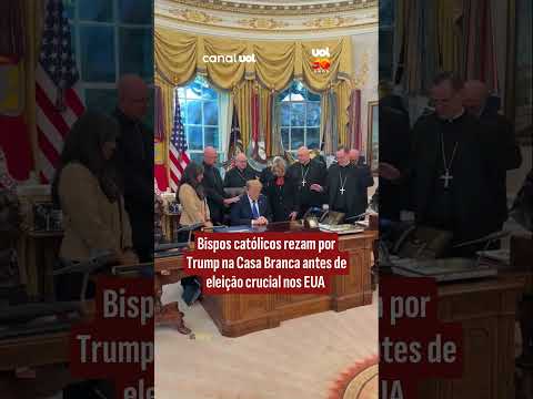 Apoio religioso: Trump reúne bispos e discute políticas públicas na Casa Branca