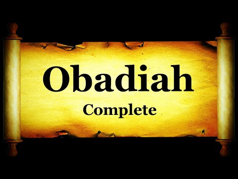 Bible Book 31: The Book of Obadiah - Holy Bible Audio Text - KJV Read Along