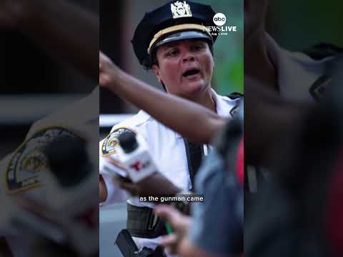 Office cleaner describes coming face-to-face with Manhattan shooting suspect