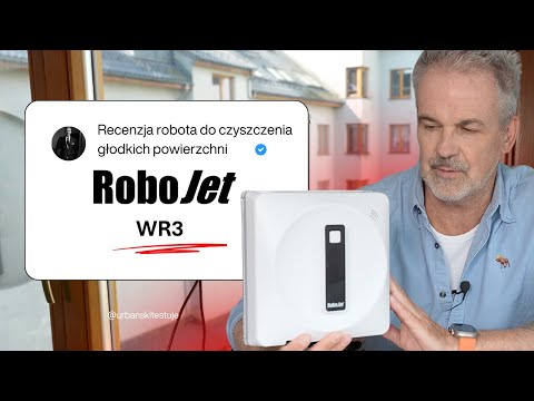 RoboJet WR3 - kwadratowy robot do mycia gładkich powierzchni - wymiata.