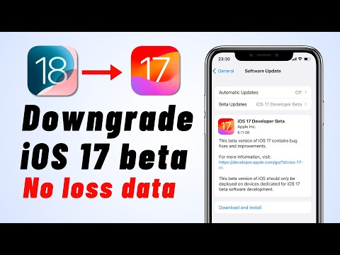 Downgrade iOS 17 to iOS 16 5 Two ways
