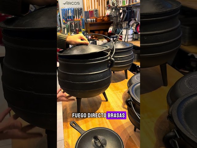 Vídeo relacionado con PERSELOSO Caldero Trípode de Hierro Fundido Negro sin Tapa, Quemador de Aromaterapia Portátil para Rituales y Calentador de Cera, Olla Pequeña de Hierro Fundido para Sahumerios y Decoración