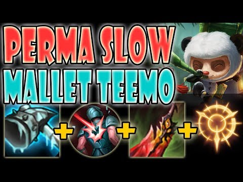 Abused Teemo Comes Back With a VENGEANCE! PERMA-SLOW Teemo vs Tryndamere S9 Ranked Commentary