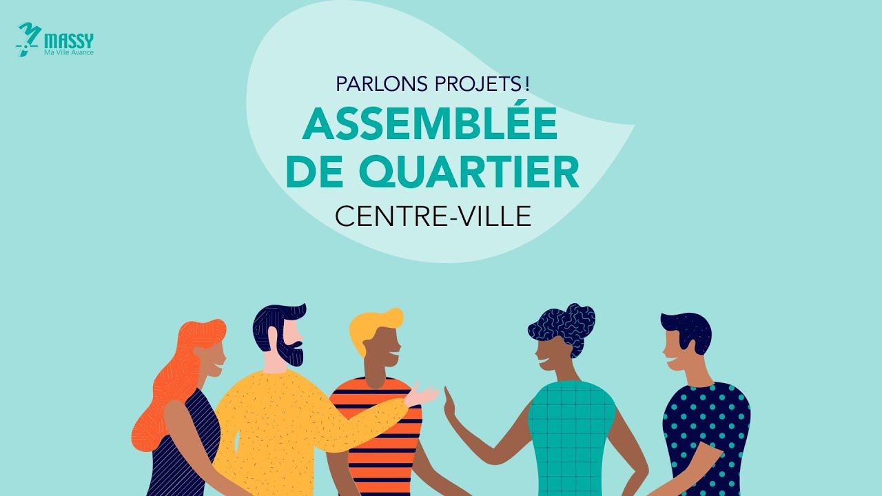 Watch video Assemblée de quartier - Centre-Ville Assemblée de quartier - Centre-Ville