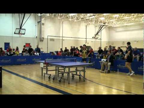 2010 Badger Open - Final - Game 1 - WANG Zhen (CAN) vs Damien Provost (FRA)