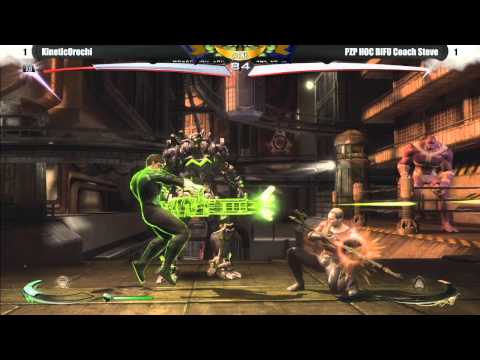 Injustice Top 8 KineticOrochi vs PZP HOC BIFU Coach Steve - Civil War 6 Tournament