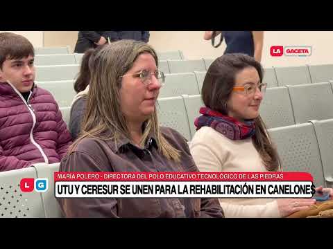 UTU y CERESUR se unen al servicio de la rehabilitación en Canelones