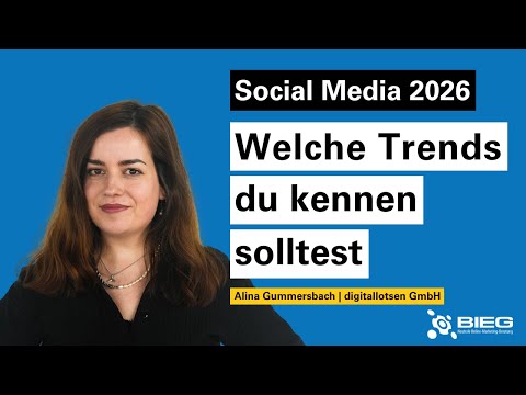 Social-Media-Trends 2026 – was du auf keinen Fall verpassen solltest