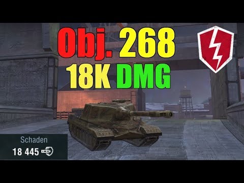 New Mode Obj.268 18k DMG WoT Blitz