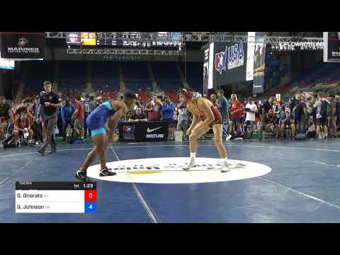152 Lbs Rnd Of 128 Gabriel Onorato New Jersey Vs Gabe Johnson Oklahoma