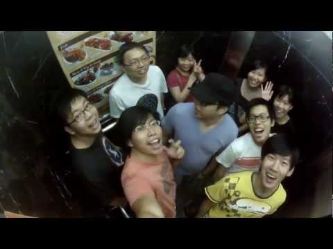 Aloha changi chalet with Chua family