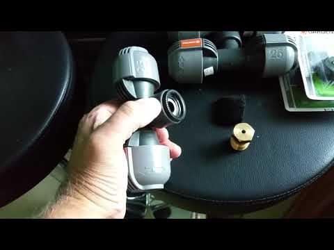 Entwässerungsventil montieren und testen (Gardena)