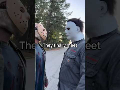 Michael vs Jason 🔥 #michaelmyers #jason #halloween