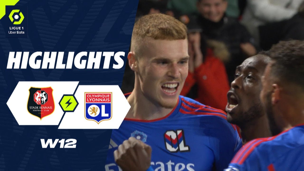 Rennes vs Olympique Lyonnais highlights