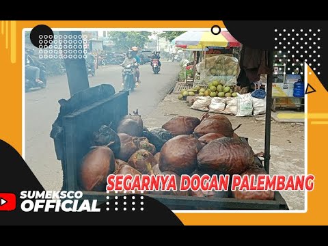 Sensasi Minum Dogan Bakar di Simpang Dogan Palembang