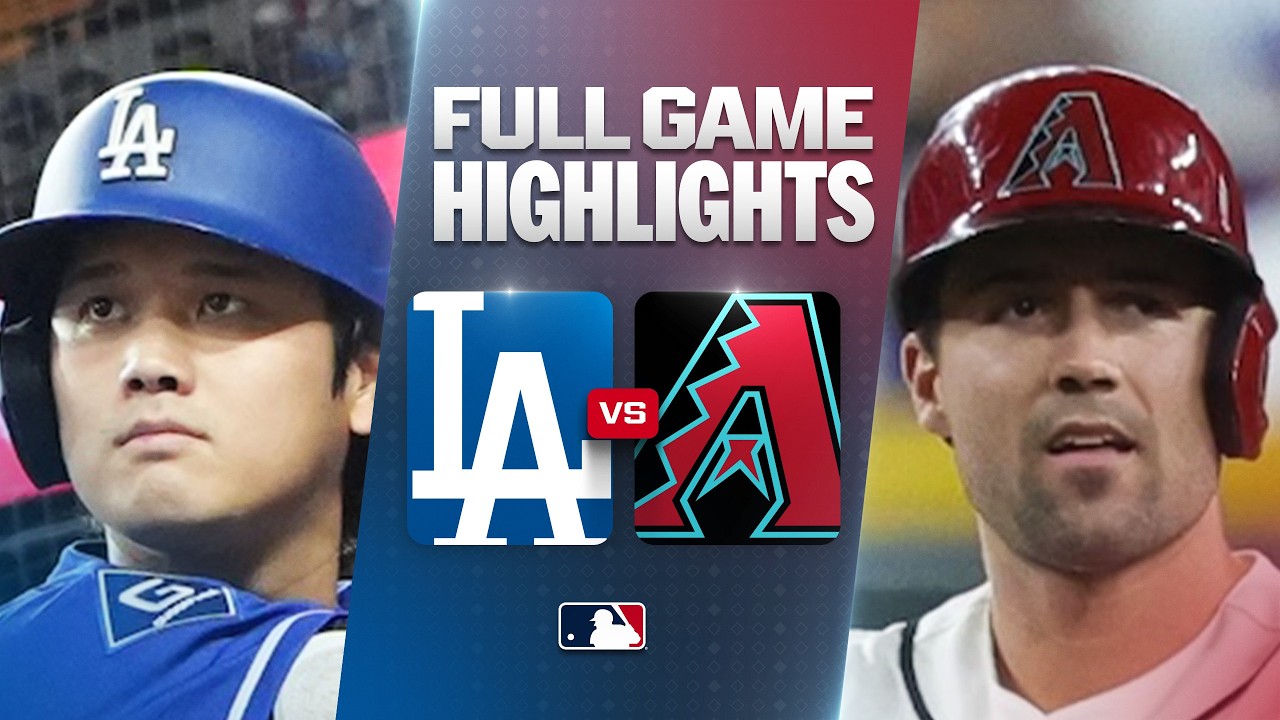 8월10일 LA다저스 애리조나 MLB 하이라이트