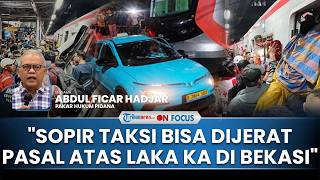 [FULL] Potensi Pidana di Balik Tragedi KA Argo Bromo Tabrak KRL, Pakar: Sopir Taksi Bisa Kena Pasal